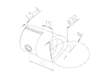 Panel Holders - Model 4510 CAD Drawing